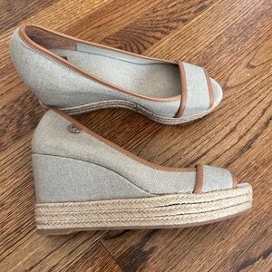 Tory Burch Majorca espadrille wedge sandals